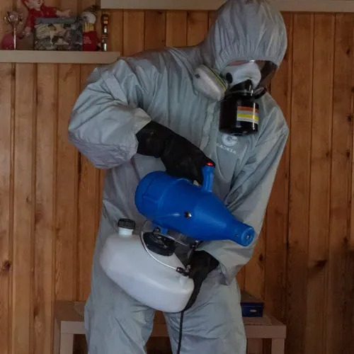 ФОТО Дезинфекция в Кировском