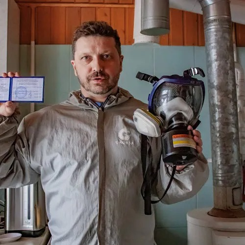 ФОТО Удаление плесени в Кировском